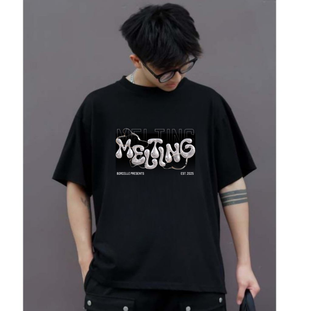 Áo Thun Boxy Nam Nữ họa tiết hot trend , Chất 100% Cotton 260gsm Co Giãn 4 Chiều Thoáng Mát M002