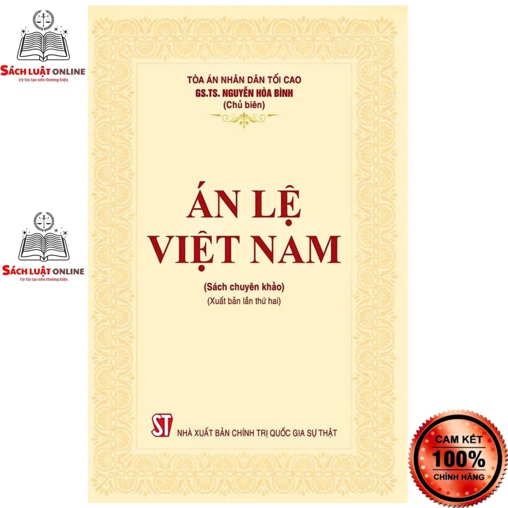 Sách - Án lệ Việt Nam (NXB Chính trị quốc gia sự thật)