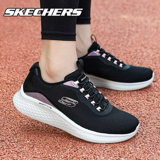 Giày thể thao sneaker slip on không dây Skecher siêu êm siêu nhẹ màu đen , sneaker thời trang lười tiện lợi