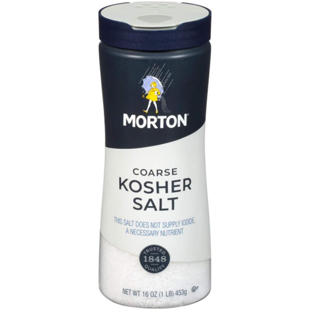 Muối Morton Không Iod Kosher Coarse/ Fine Sea Salt