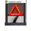 Biển Cảnh Báo Nguy Hiểm led phản quang, Biển Tam Giác phản quang cảnh báo cho xe hơi gấp gọn tiện lợi