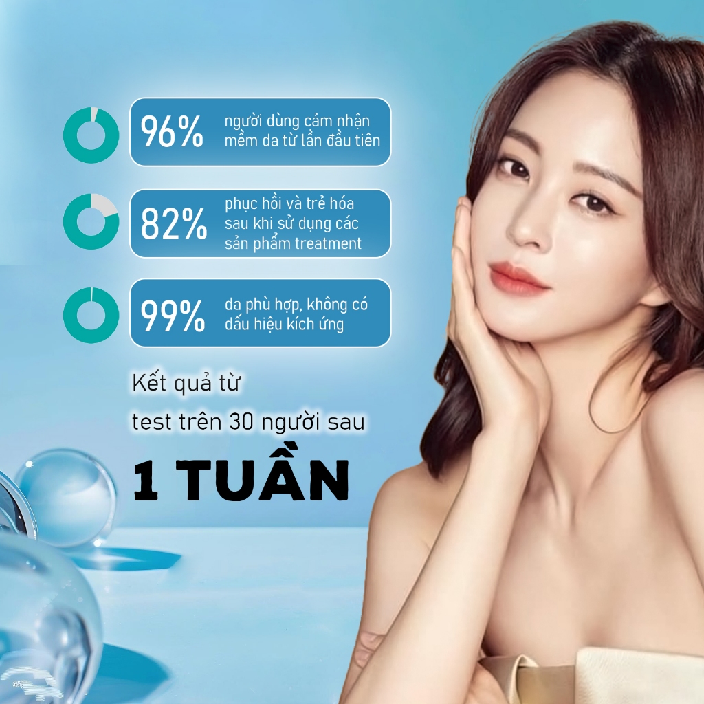 Thiết kế của Serum hỗ trợ da phục hồi và căng mịn