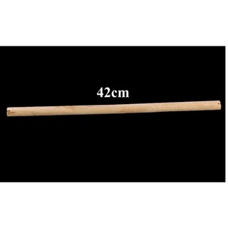 Cầu Đứng Ngang Thanh Gỗ Lồng Chim 10-62cm - Có Thể Tùy Chỉnh, Cho Lovebird/Cockatiel/Hamster