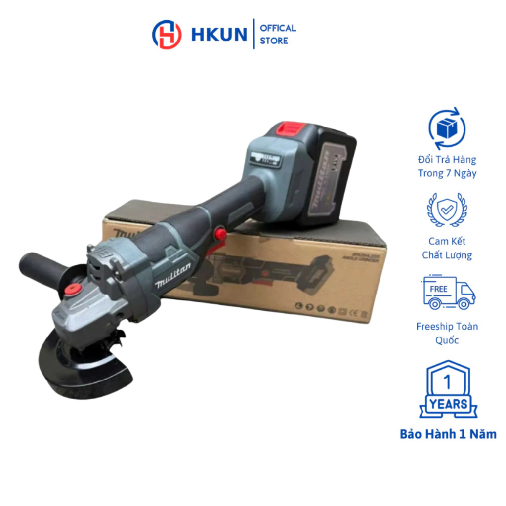 Máy Mài Mulitan M21V-5510 Động Cơ Không Chổi Than Chân Pin Phổ Thông