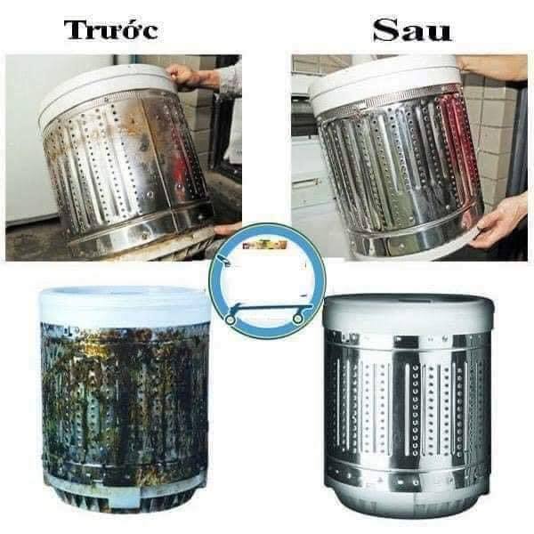 GÓI 450GR BỘT TẨY LỒNG MÁY GIẶT HÀN QUỐC TIỆN LỢI