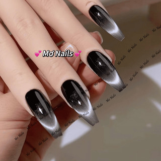 Nail Box Thiết Kế Đen Huyền Bí Mắt Mèo Cực Quang Siêu Sáng M132