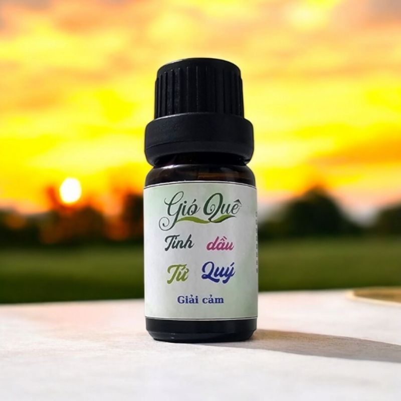 Tinh dầu Gió Quê, tinh dầu tứ quý, giải cảm, giảm đau đầu lọ 10ml