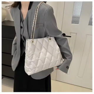 Túi Xô Merria Retro Họa Tiết Kim Cương Băng Bề Mặt Mềm Đóng Một Vai Dành Cho Nữ Đi Lại