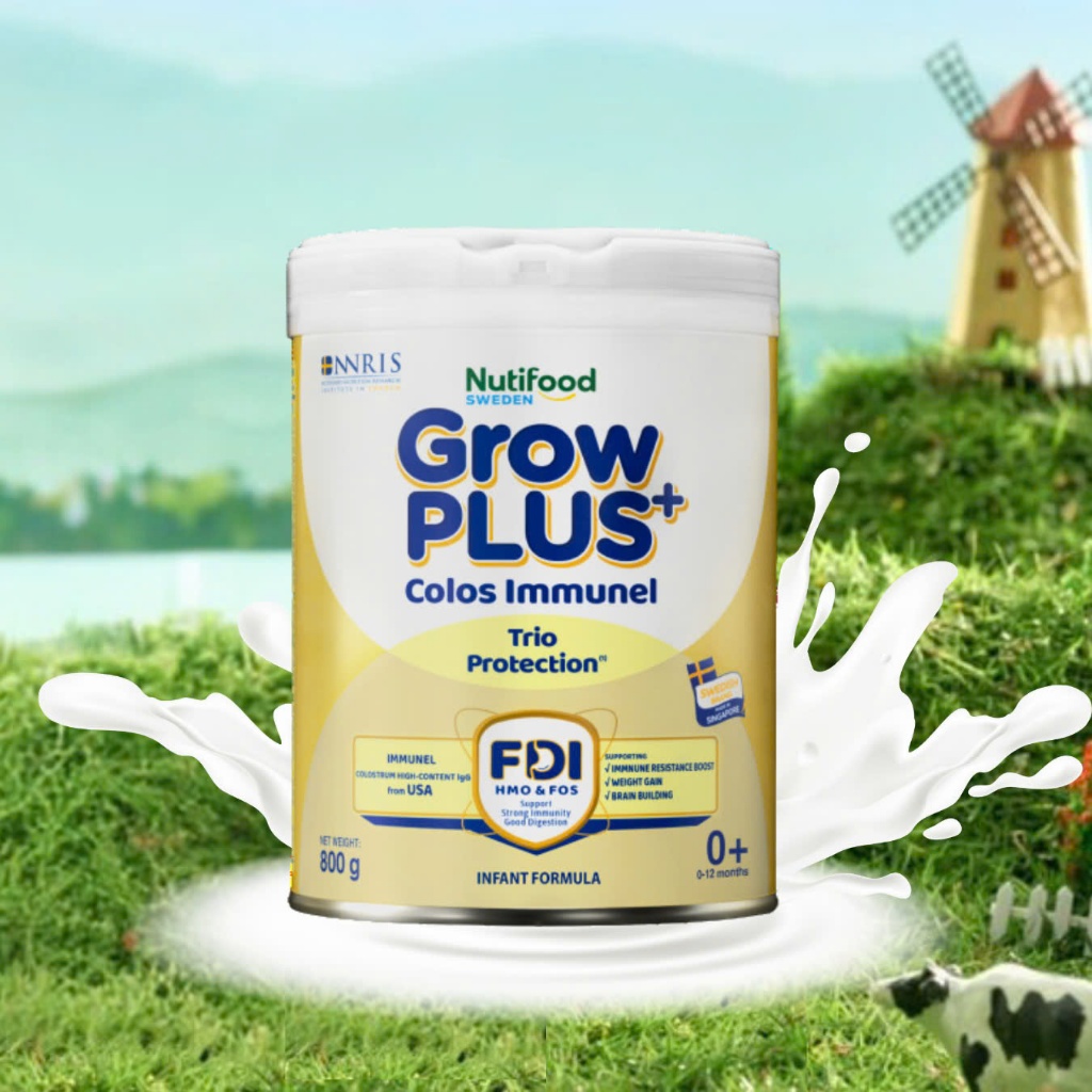 [Growplus- Nutifood] Sữa bột vàng immunel tăng cường hệ miễn dịch- lon ...