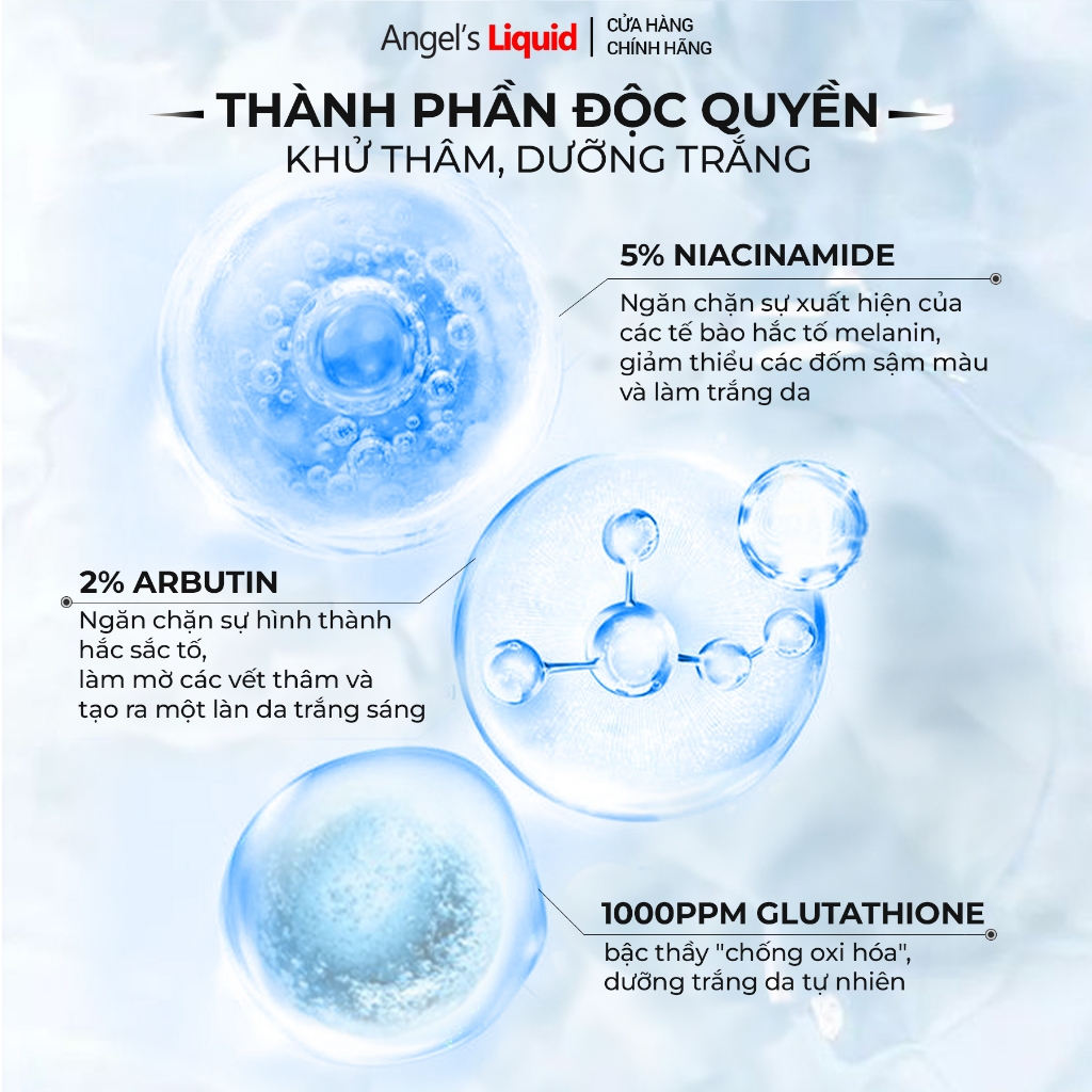 Ảnh Lăn Nách Khử Thâm, Dưỡng Trắng Mát Lạnh Glutathione+Niacinamide Arbutin Cooling Fresh Deodorant 60ml 4