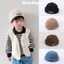 Mũ tròn không vành nón beanie, Miki hat thêu chữ CA cho bé trai bé gái 1-5 tuổi ShinHome