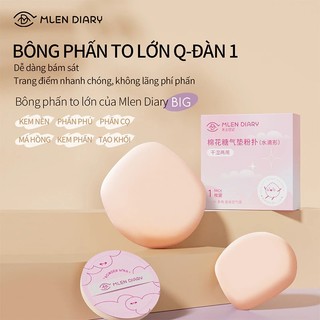 [Y302] Bông Mút, Bọt Phấn MLEN DIARY Cao Cấp - Không Hút Kem, Phấn - Trang điểm đa năng cho cả khô và ẩm