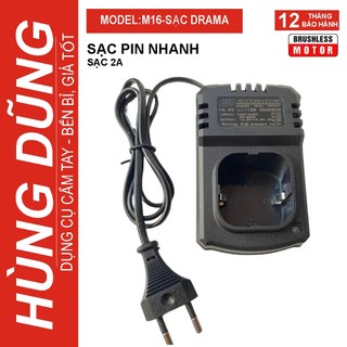 Đế sạc pin 4 cell 16.8V DRAMA cho máy khoan pin