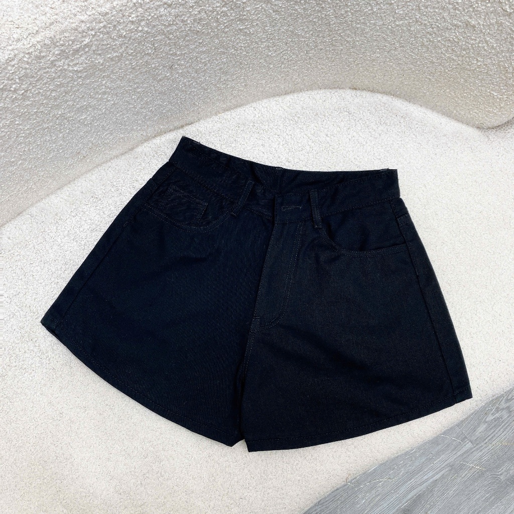 Quần Đùi Kaki Ống Rộng Bigsize Nữ,Quần Short Kaki Dáng Chữ A Trơn Lên Phom Tôn Dáng Q531