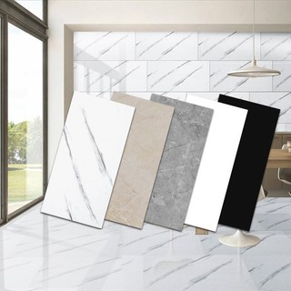 Miếng Dán Tường Vân Đá Bóng cao cấp 30x60cm có keo sẵn, chống thấm, cách nhiệt, Tấm dán tường vân cẩm thạch, decal