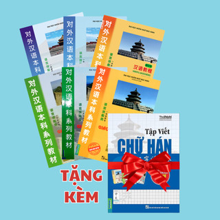 Sách - Combo Giáo trình Hán ngữ 6 quyển - Tặng Tập viết chữ Hán - MCBooks Chính Hãng