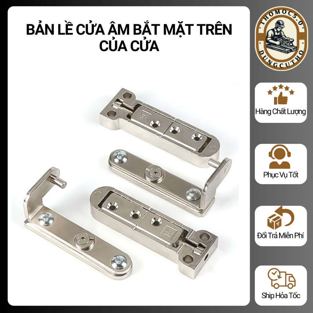 Bản lề cửa gỗ, bản lề âm bắt mặt trên của cửa điều chỉnh ba chiều, nắp đặt cho cửa gỗ hạng nặng
