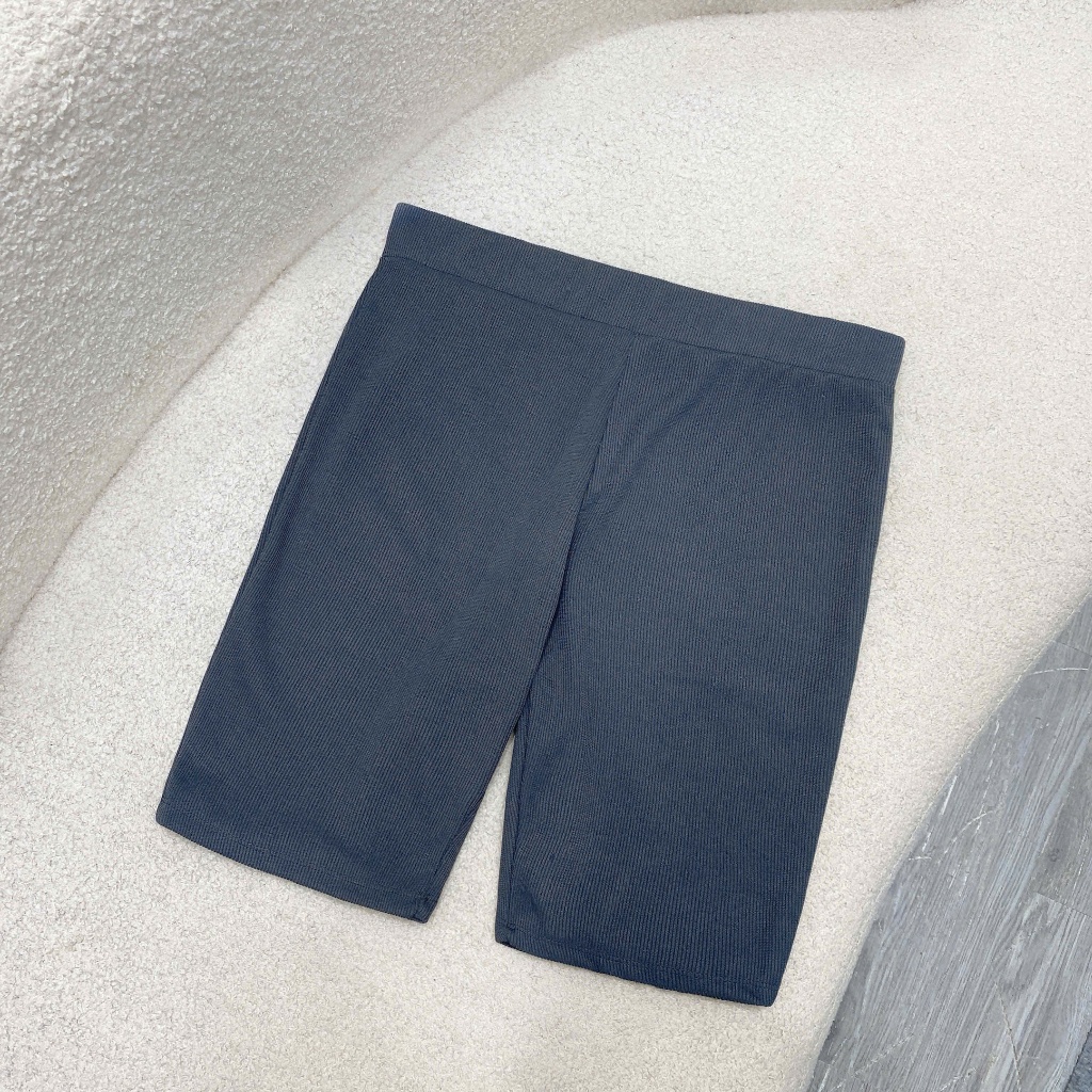 Quần Ngố Legging Đùi Bigsize Nữ Vải Ruby Hàn Dày Dặn Thấm Hút Mồ Hôi Phom Basic Dễ Mặc Q532
