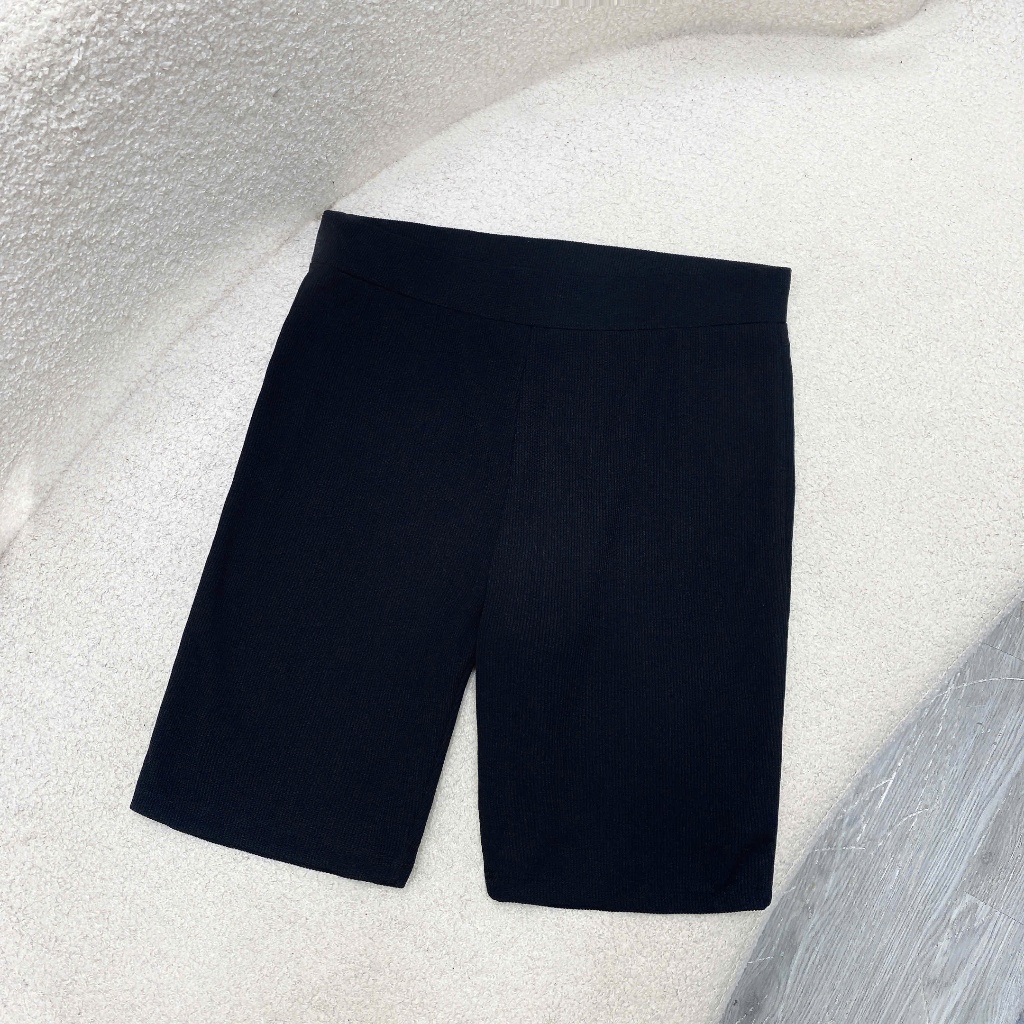 Quần Ngố Legging Đùi Bigsize Nữ Vải Ruby Hàn Dày Dặn Thấm Hút Mồ Hôi Phom Basic Dễ Mặc Q532