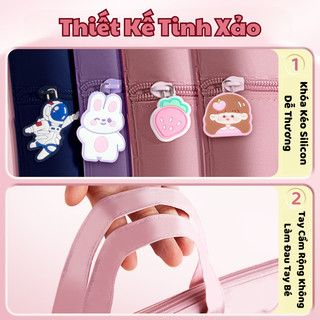 Túi Xách Học Thêm Cho Học Sinh Tiểu Học Đủ Mẫu Cho Bé Trai Bé Gái, Màu Sắc Hoạt Hình Ngộ Nghĩnh, Tiện Lợi Dễ Mang Theo
