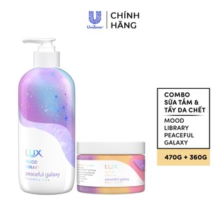 [LIVE] Lux Mood Library Peaceful Galaxy -  Sữa tắm và Tẩy da chết LUX