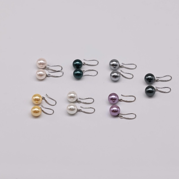 SET128 - Bộ trang Sức Ngọc Trai Cao Cấp  - Trai Tròn Đều Bóng Đẹp 9 li - Quà Tặng Mẹ và Bạn gái 20/10