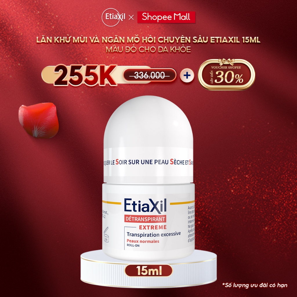 Ảnh [ETIAXIL] Lăn Khử Mùi Và Ngăn Mồ Hôi Chuyên Sâu Etiaxil 15ml 1