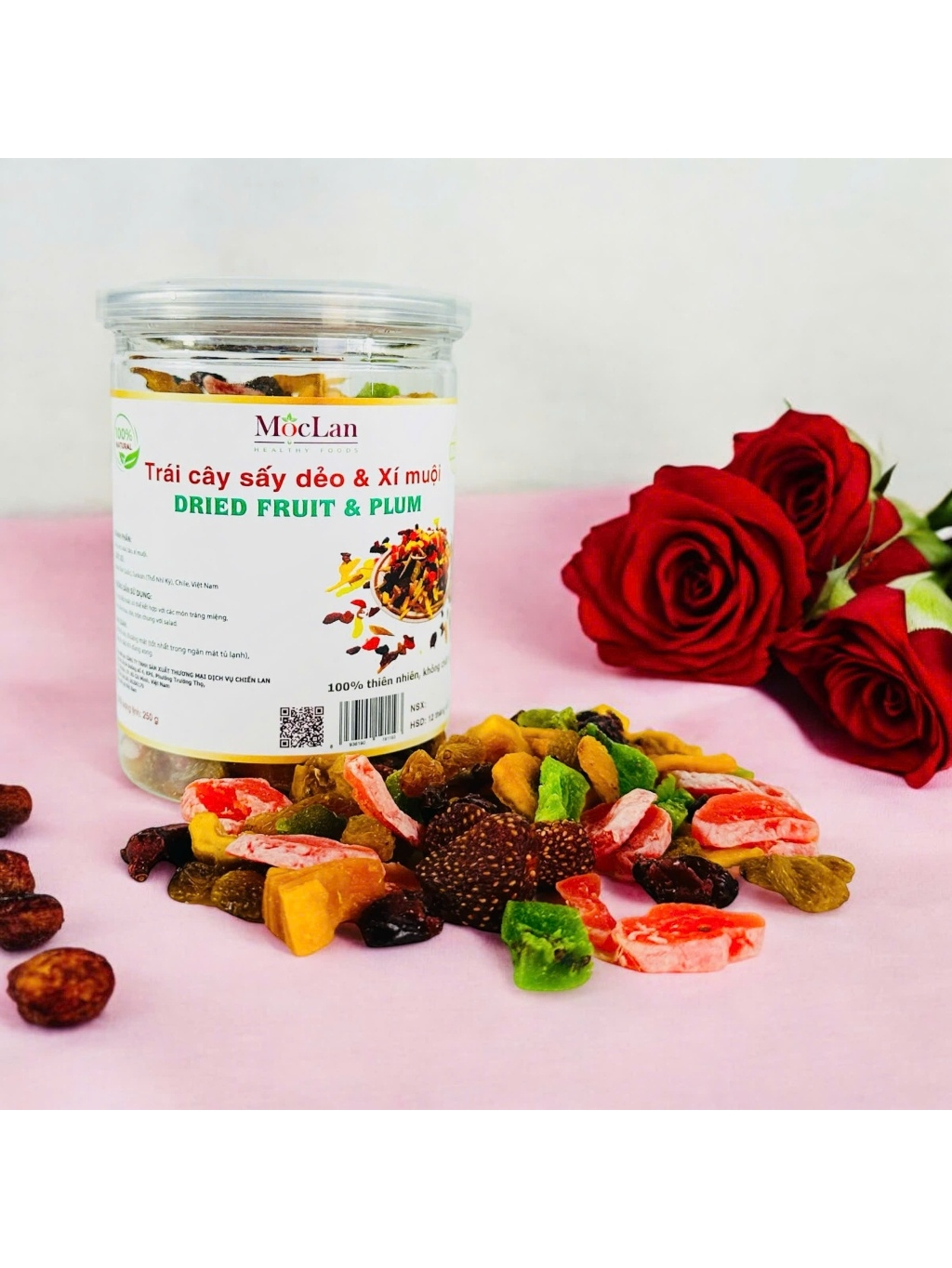 Ảnh Trái cây sấy dẻo Mix Mộc Lan Healthy 250g - 500g 3