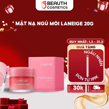 Mặt Nạ Ngủ Dưỡng Môi Laneige Lip Sleeping Mask 20G Giảm Khô Môi, Bong Tróc, Giúp Môi Mềm Mại Và Đàn Hồi