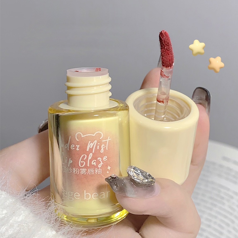 Son Lì, Son Lì Không Trôi Chính Hãng Gege Bear Chất Nhung Lì Chống Trôi - GX1107