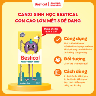 [HOT] Combo 04 Canxi Bestical  - Hỗ trợ phát triển chiều cao cho trẻ