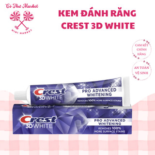 Kem Đánh Răng Crest 3D White Advance Whitening trắng răng, sạch mảng bám - CÔ THƯ MARKET