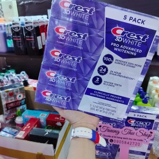 Kem Đánh Răng Crest 3D White Advance Whitening trắng răng, sạch mảng bám - CÔ THƯ MARKET