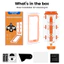 Kính Cường Lực tự dán MAGICBOX KINGKONG bảo vệ loa iphone x xs xsm 11 12 13 14 15 16 17 pro promax