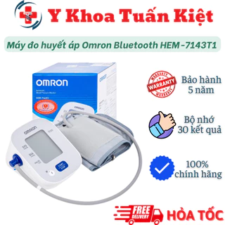✅ Máy đo huyết áp bắp tay Omron HEM 7143T1