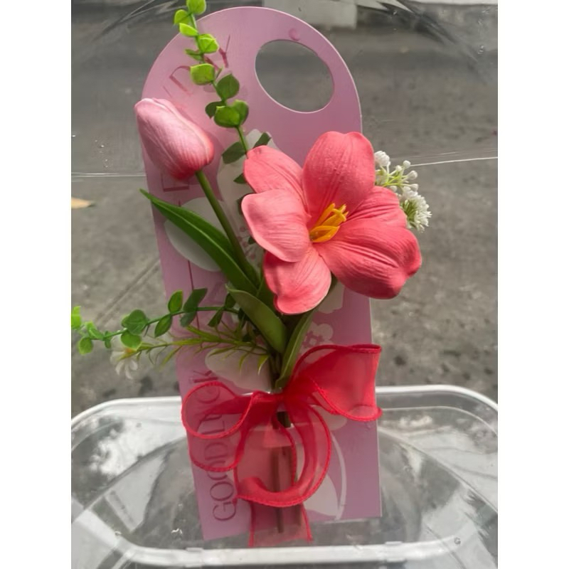 THIỆP CÀI HOA TULIP QUÀ TẶNG (CÓ TÚI)