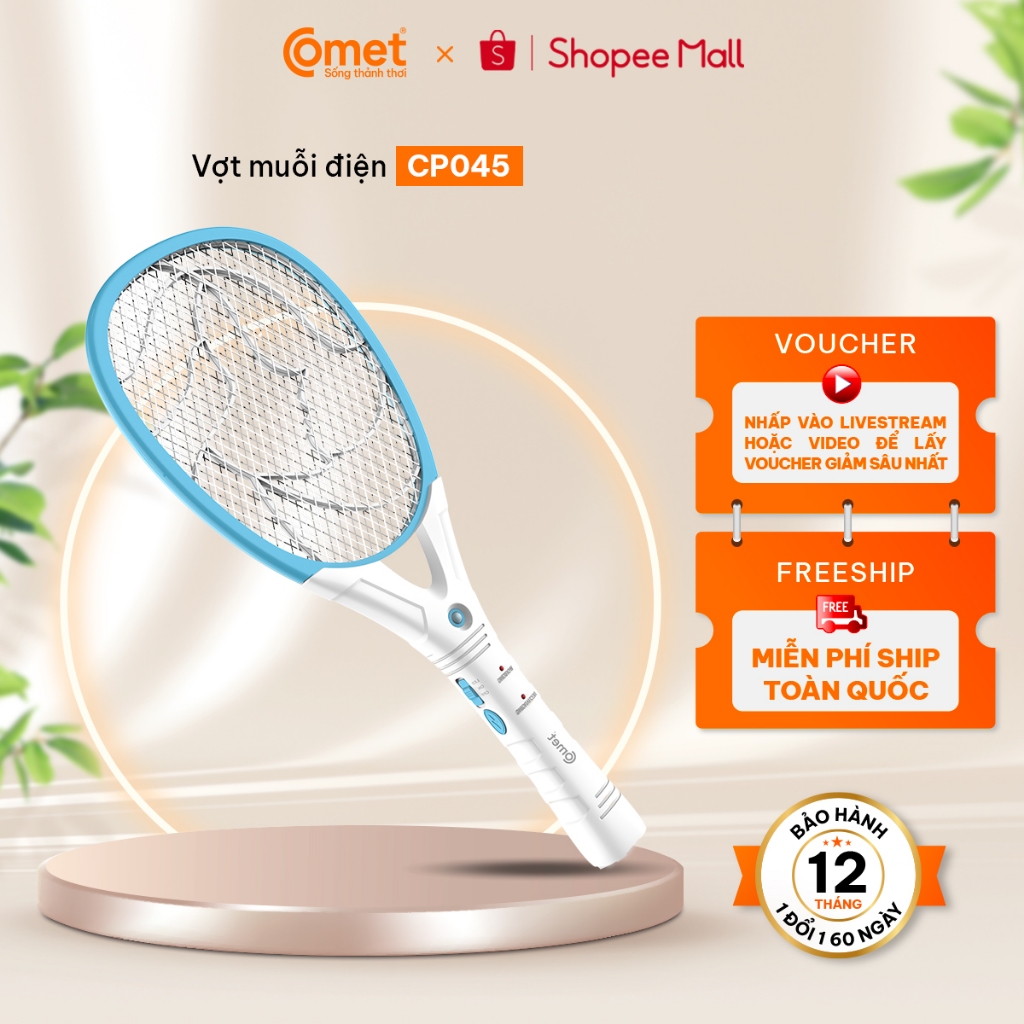 Ảnh Vợt Muỗi Comet Tuổi Thọ Cao, Lỗi 1 Đổi 1 Trong 6 Tháng 3