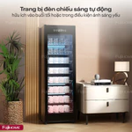 Tủ sấy bát đĩa 180L khử khuẩn tia UV, ozone FUJIHOME Nhập Khẩu, Máy sấy chén bát khử trùng đa năng bảo quản vô trùng 24h — ảnh 4