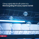 Tủ sấy bát đĩa 180L khử khuẩn tia UV, ozone FUJIHOME Nhập Khẩu, Máy sấy chén bát khử trùng đa năng bảo quản vô trùng 24h — ảnh 7