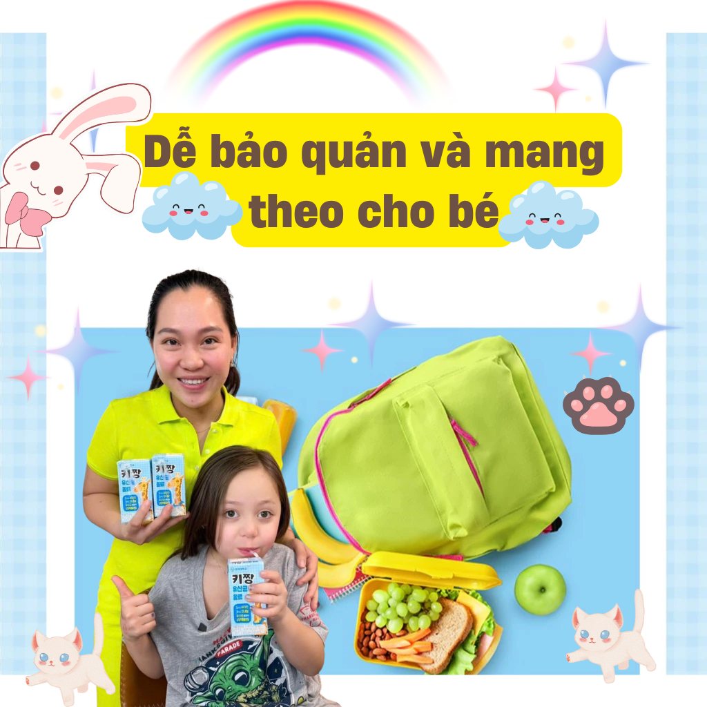 Sữa men hấp thụ Ki -JJang 1 thùng 24 hộp