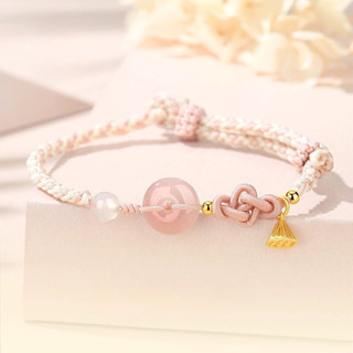 Ivy - Vòng Tay Ivy - Dây Đan Thủ Công - Mang Lại May Mắn, Bình An