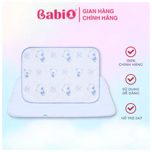 Miếng Lót Sơ Sinh BABIONE Tấm Lót Chống Thấm Cho Bé 4 Lớp Kích Thước 80x65cm