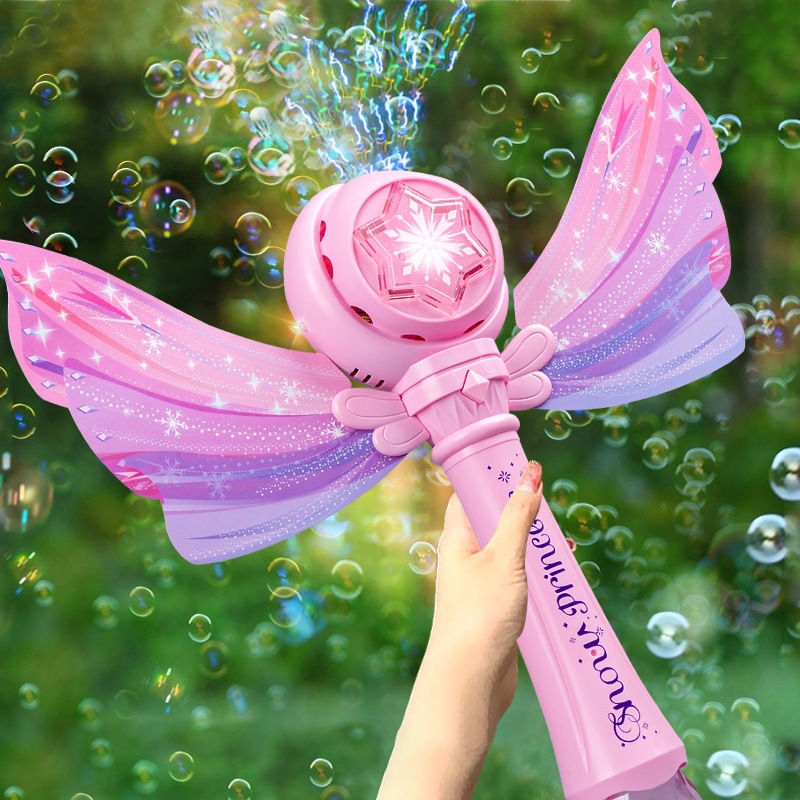 Đồ Chơi Gậy Thổi Bong Bóng Công Chúa Tuyết Elsa Có Nhạc Đèn Gậy Công Chúa - Đồ Chơi PUPU HOUSE