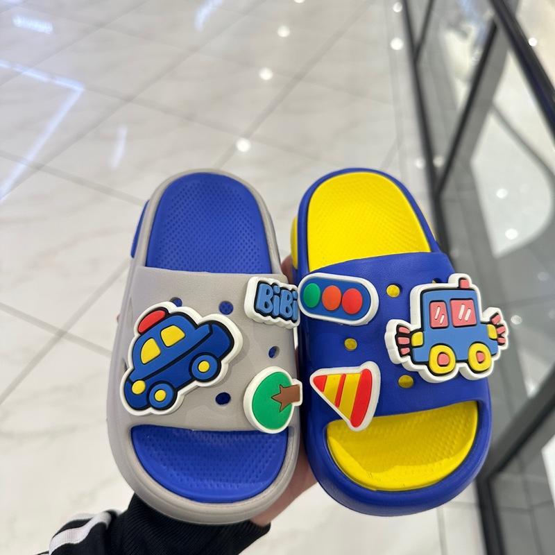 Dép Trẻ Em Sticker OTO Dễ Thương, Nhựa EVA Siêu Nhẹ, Siêu Mềm Cho Bé Trai 2 - 10 Tuổi.