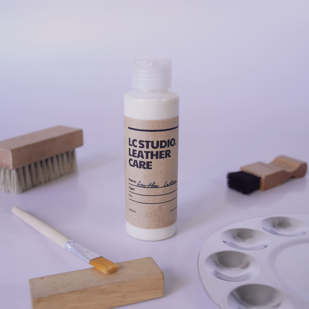 Leather Lotion Dưỡng Mềm Và Làm Sạch Dành Cho Đồ Da,Sofa, Nội Thất Ô Tô, Giày Dép, Túi Xách LC Studio