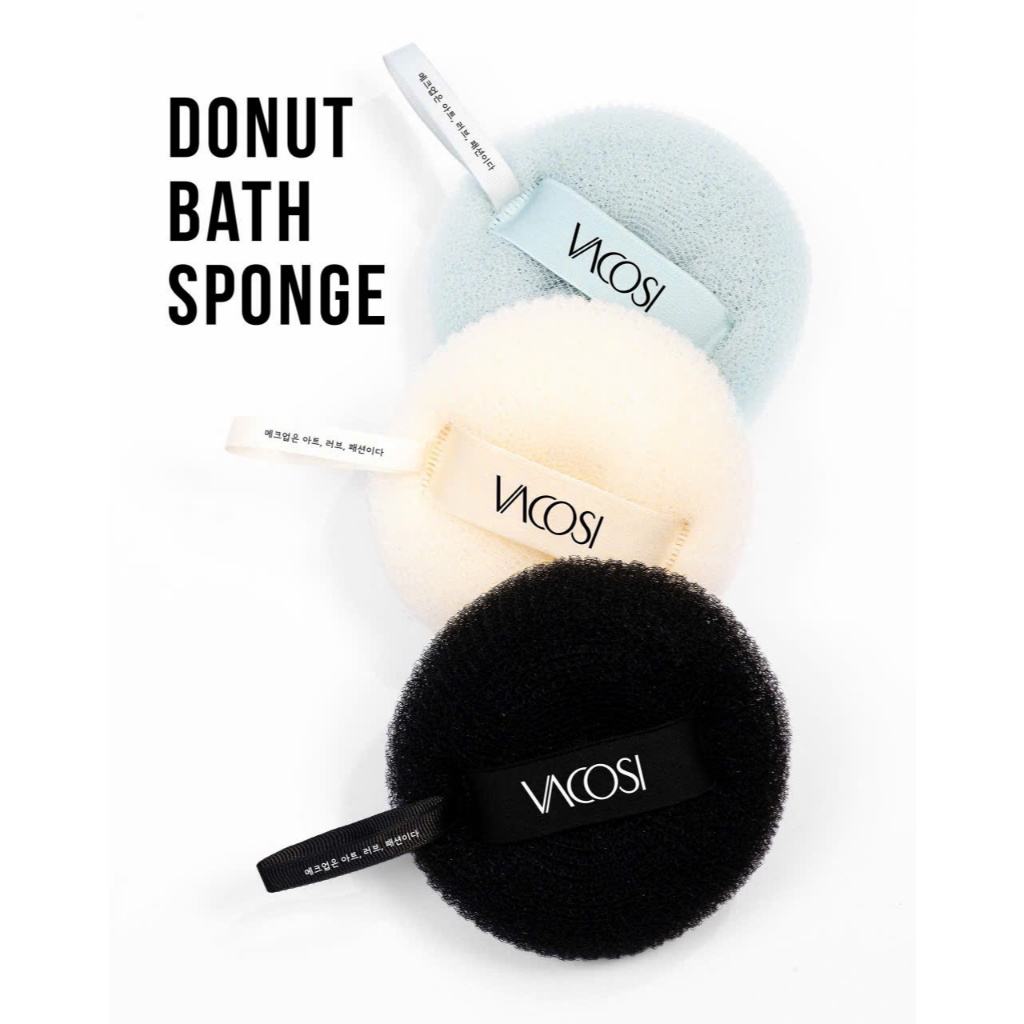 Bông Tắm Lưới Tròn Vacosi Donut Bath Sponge - BP64