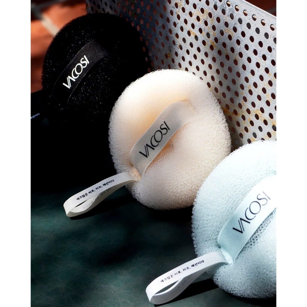 Bông Tắm Lưới Tròn Vacosi Donut Bath Sponge - BP64