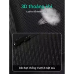 Đệm điều hòa ô tô, nệm thông gió làm mát, áo quạt ghế ô tô 24 quạt, 2 điểm masage Lưng 12/24V dùng cho Mọi Xe - Autox — ảnh 3
