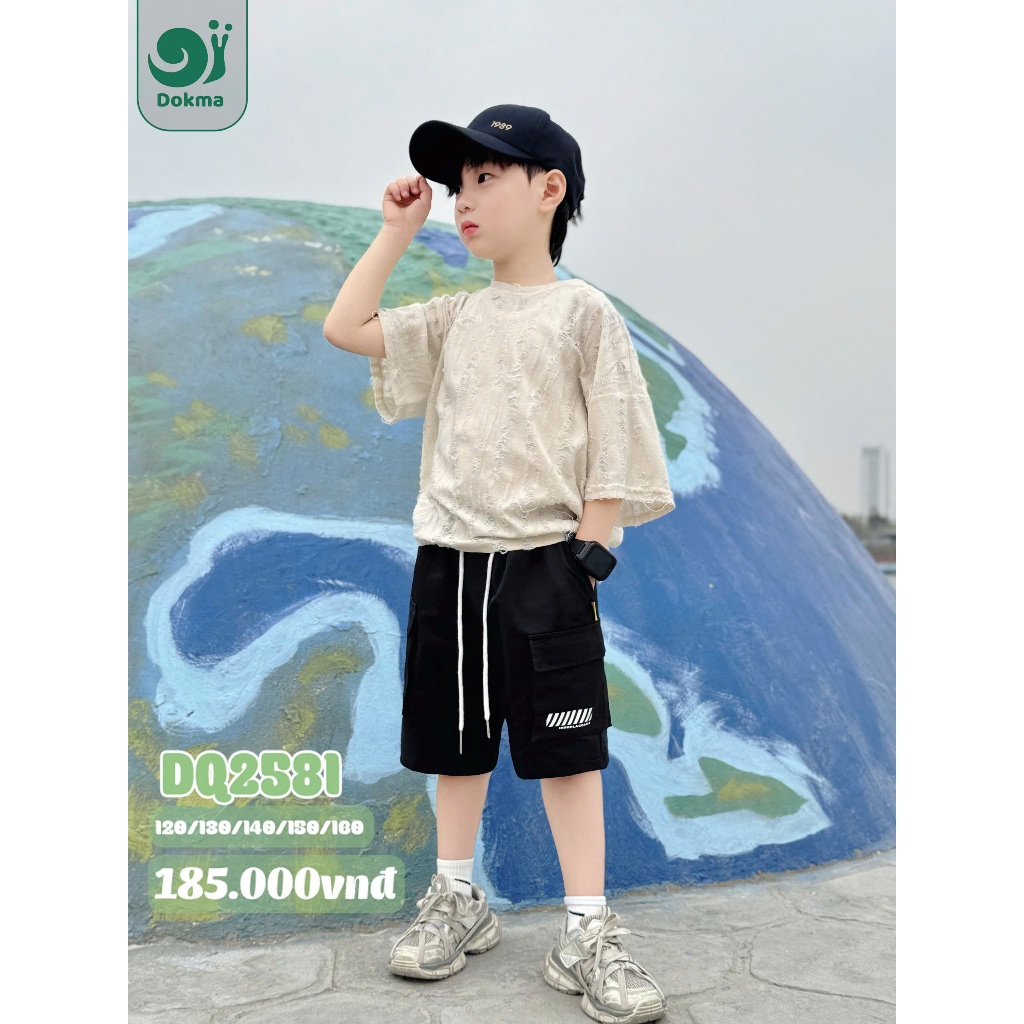 (30-45kg) Quần Túi Hộp BT Chất Kaki Dokma DQ2579 DQ2581 DQ2582