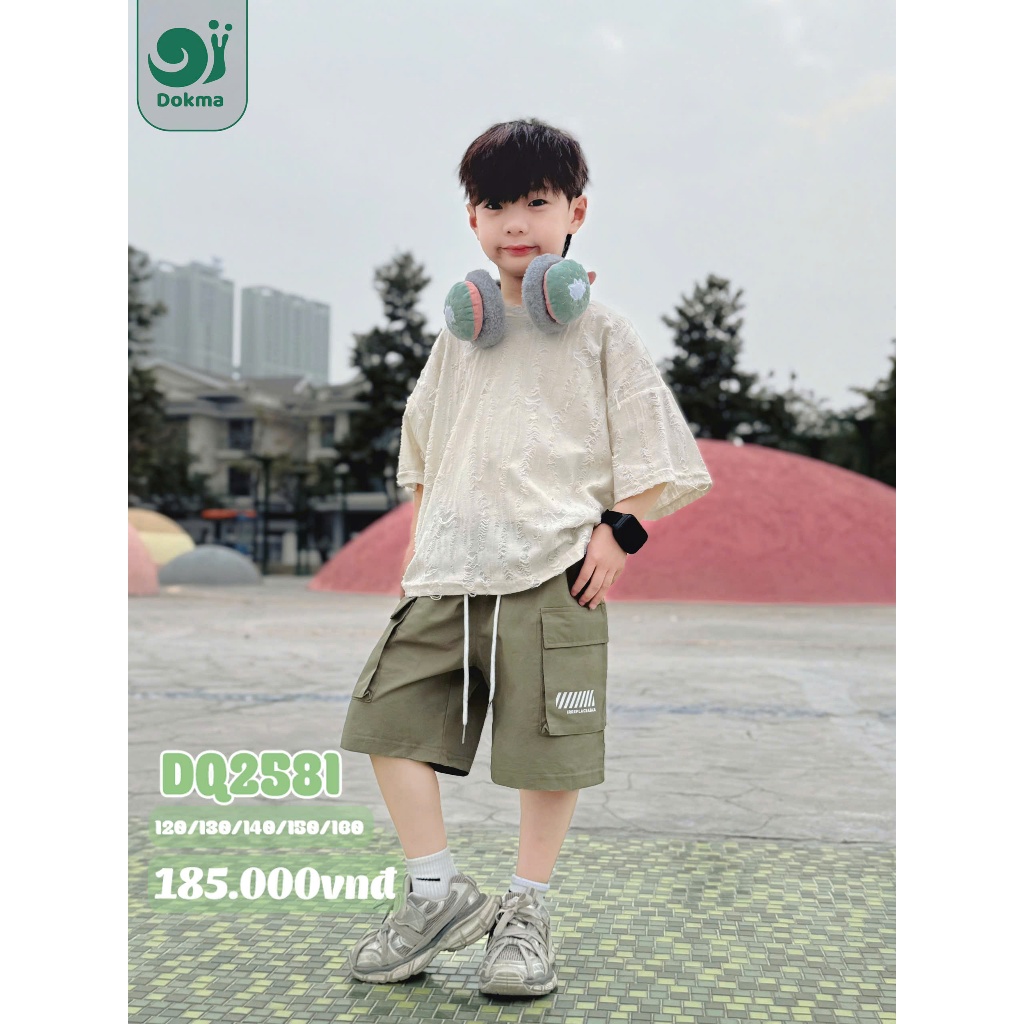 (30-45kg) Quần Túi Hộp BT Chất Kaki Dokma DQ2579 DQ2581 DQ2582